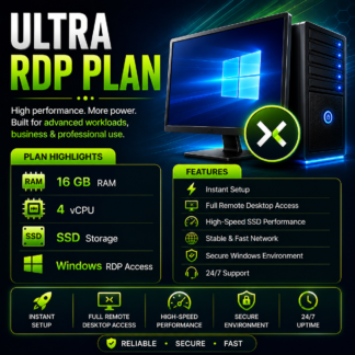Ultra RDP Plan