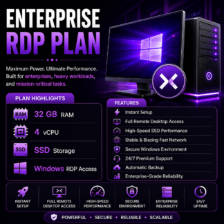Enterprise RDP Plan